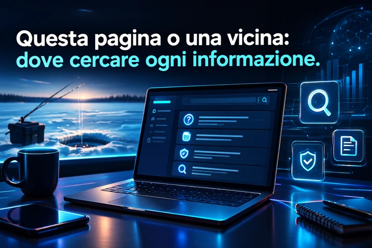Questa pagina o una vicina: dove cercare ogni informazione